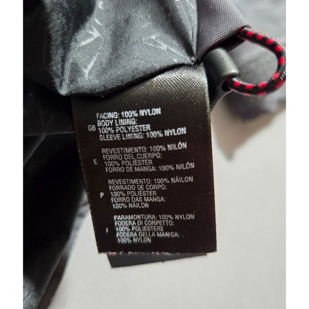 The North Face Jacket Mens Small Gray Black Hyvent Ski Snow Waterproof Hooded